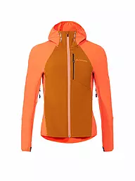VAUDE | Damen Touren Softshelljacke Larice Hoodie | braun