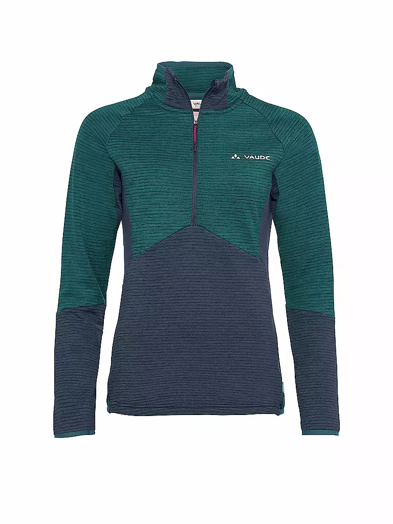 VAUDE | Damen Touren Zipshirt Larice Fleece | petrol