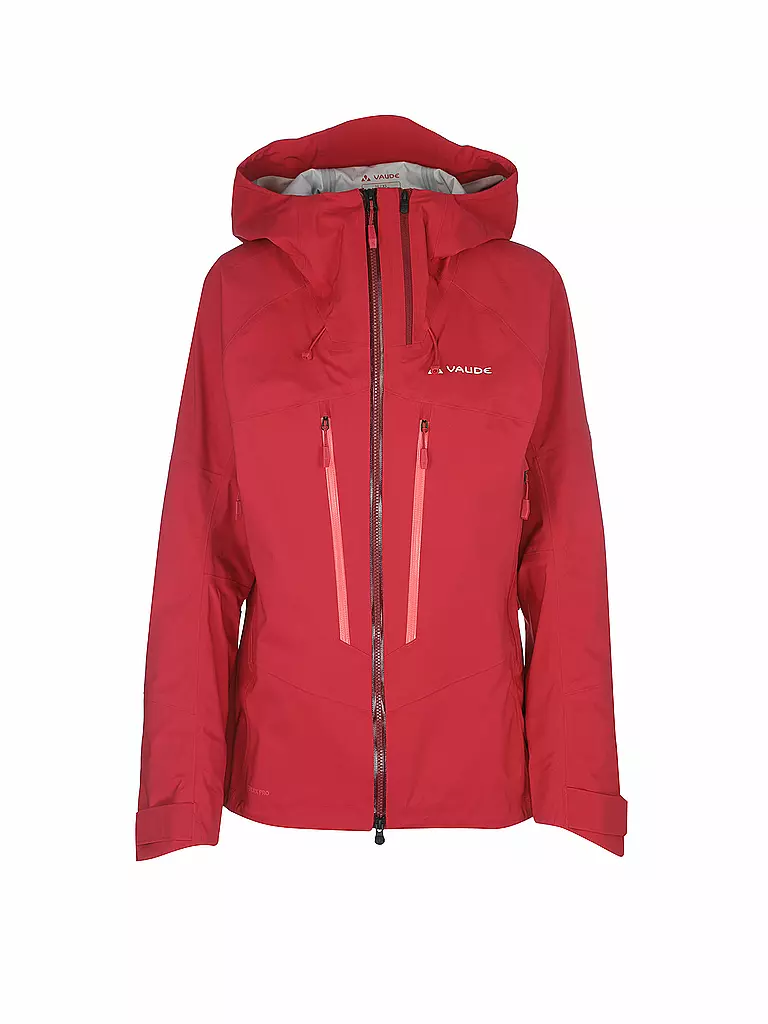 VAUDE | Damen Tourenjacke Monviso 3L | rot