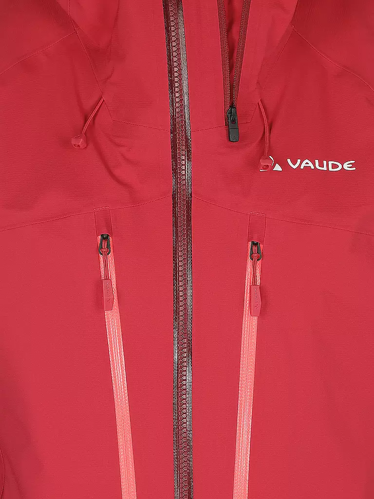 VAUDE | Damen Tourenjacke Monviso 3L | rot