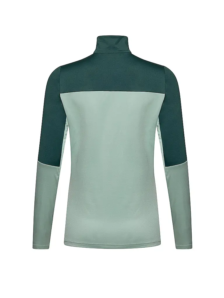 VAUDE | Damen Tourenshirt Livigno mit Zip | hellgrün
