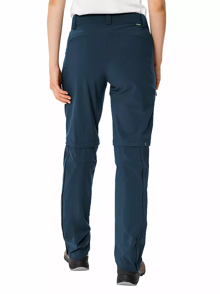 VAUDE | Damen Wanderhose  Farley Stretch ZipOff | dunkelblau