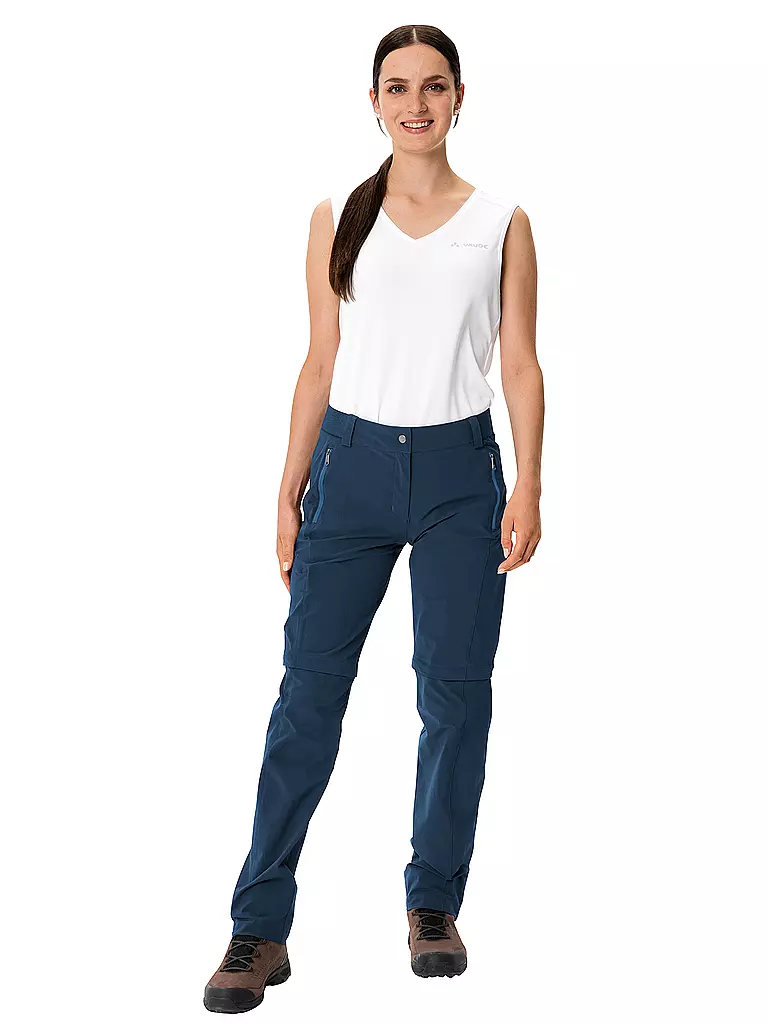 VAUDE | Damen Wanderhose  Farley Stretch ZipOff | schwarz