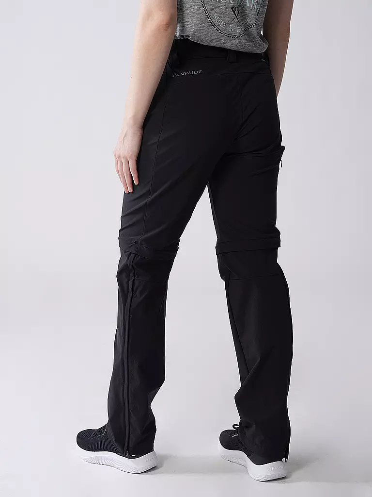 VAUDE | Damen Wanderhose  Farley Stretch ZipOff | dunkelblau