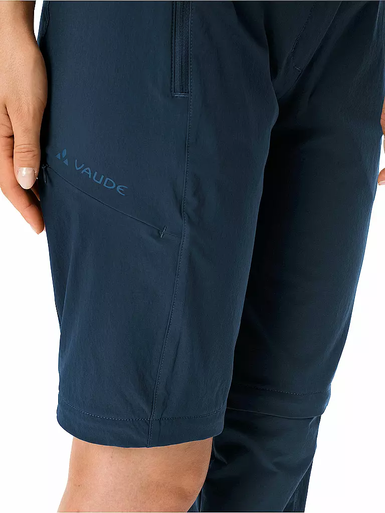 VAUDE | Damen Wanderhose  Farley Stretch ZipOff | schwarz