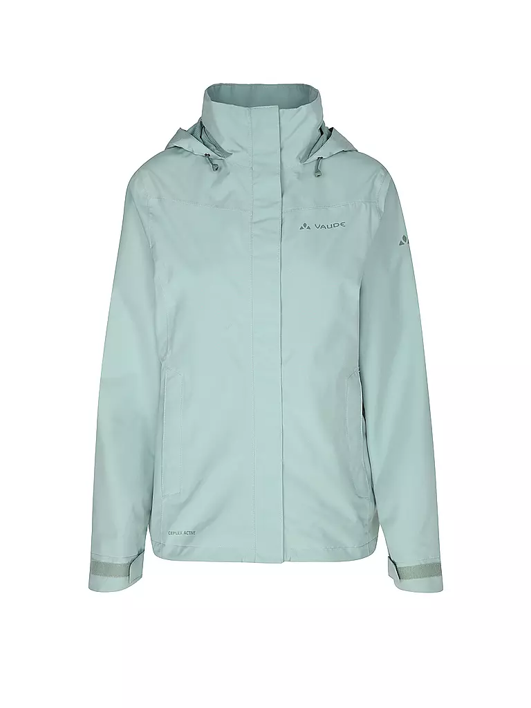VAUDE | Damen Wanderjacke Amiata 2L Hoodie | hellgrün