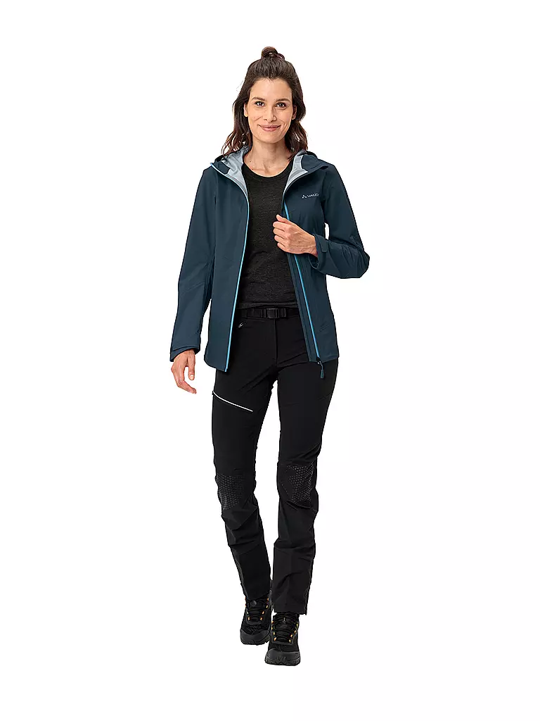 VAUDE | Damen Wanderjacke Croz 3L | dunkelblau