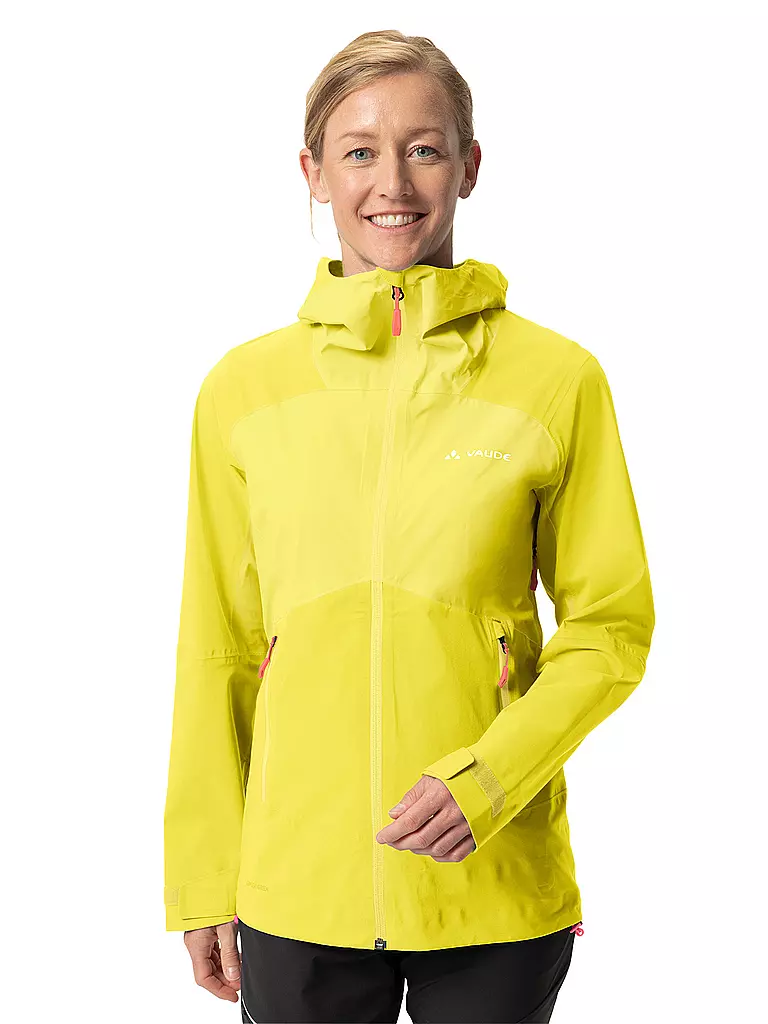 VAUDE | Damen Wanderjacke Simony IV 2,5L | gelb