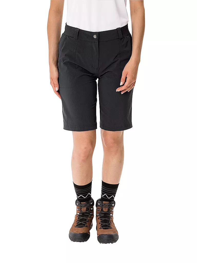 Vaude Pantaloni con Zip Gamba Rimovibile Donna - Farley Stretch Zip-Off II - Regular - dark sea