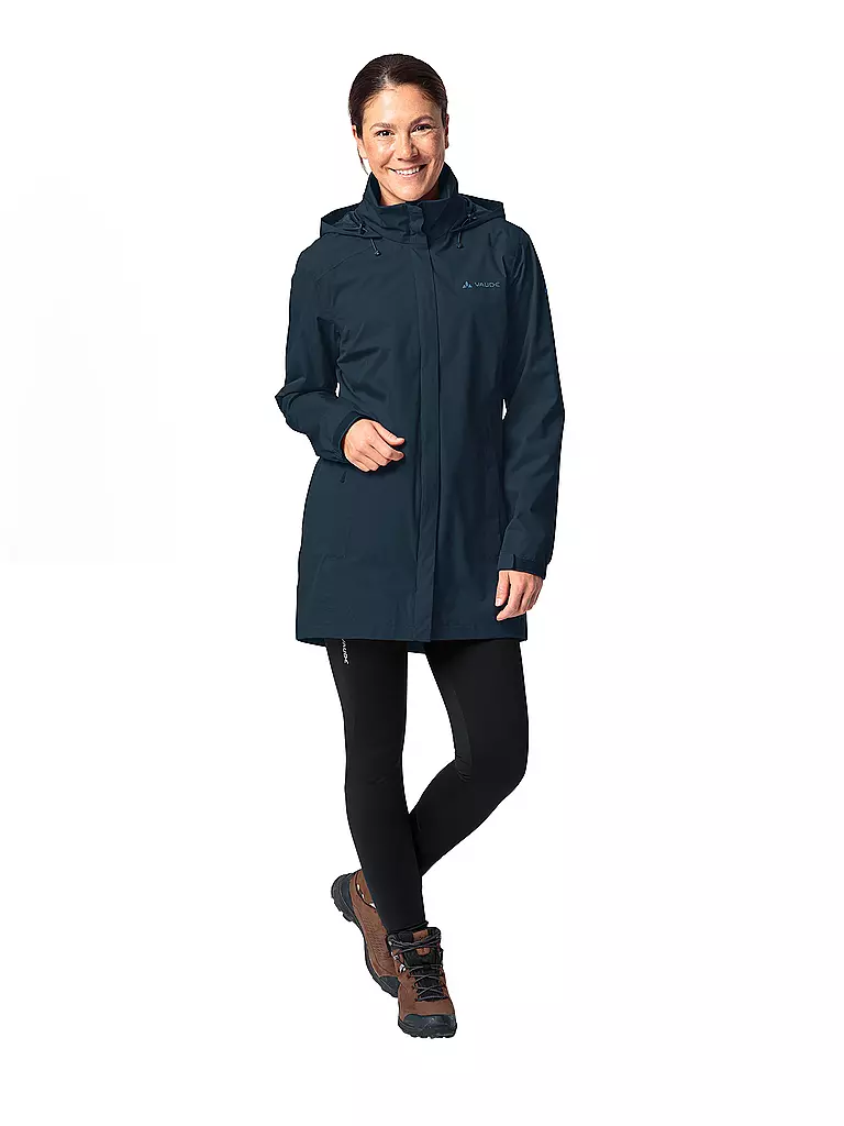 VAUDE | Damen Winterparka Escape 2L Hoodie | dunkelblau