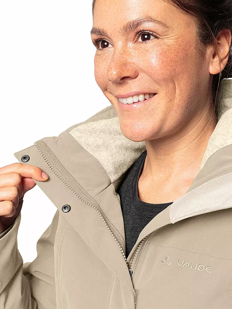 VAUDE | Damen Winterparka Skomer II Wool  | beige