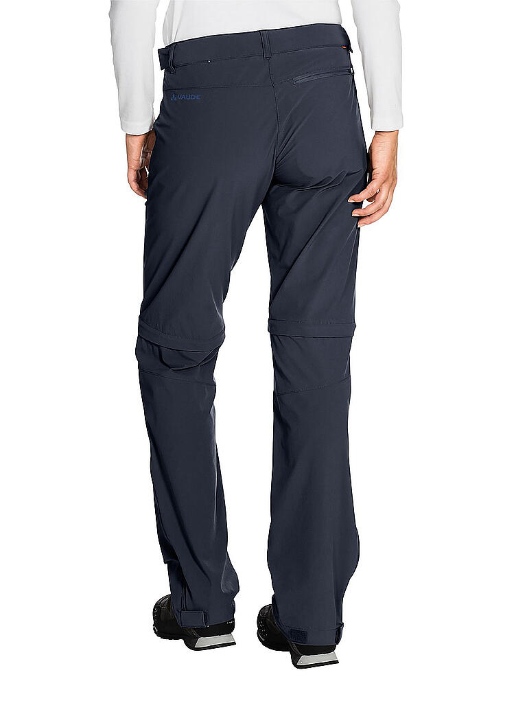 VAUDE | Damen ZipOff Hose Farley Stretch  | blau