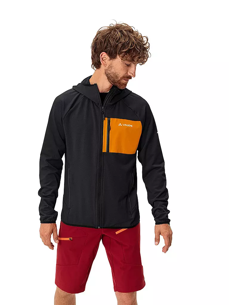 VAUDE | Herren Fleecejacke Tekoa Hoodie | dunkelblau