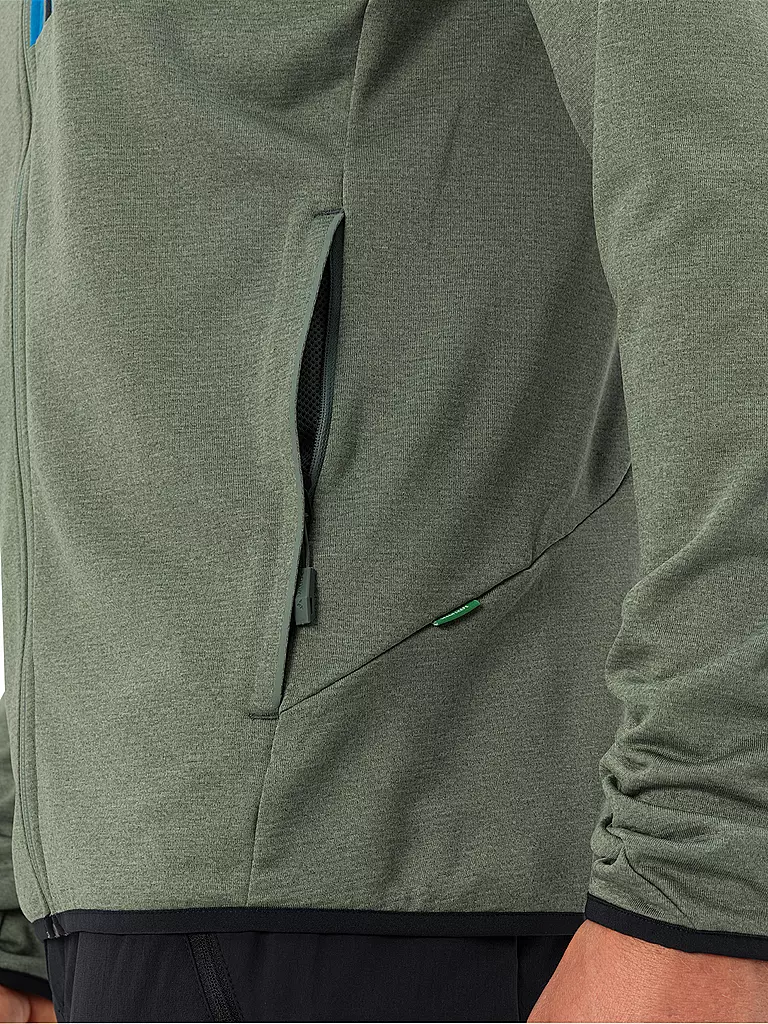 VAUDE | Herren Fleecejacke Tekoa Hoodie | olive