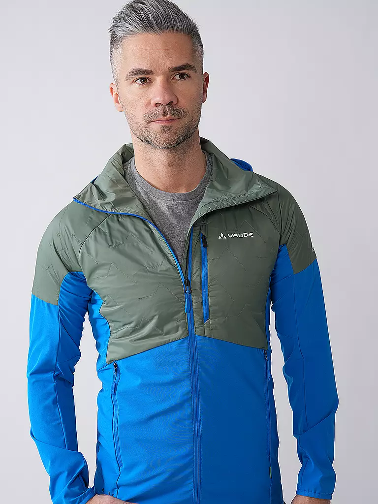 VAUDE | Herren Hybridjacke Brenva Hoodie | blau