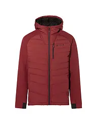 VAUDE | Herren Hybridjacke Elope  Hoodie | dunkelrot