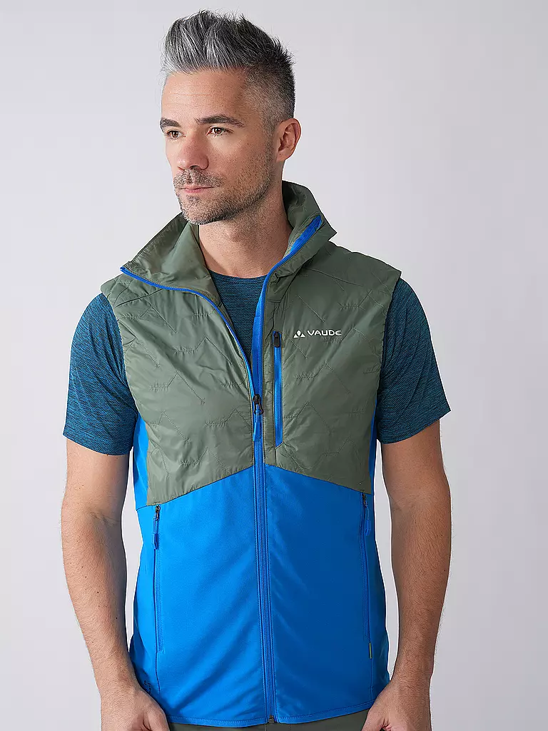 VAUDE | Herren Hybridweste Brenva | blau