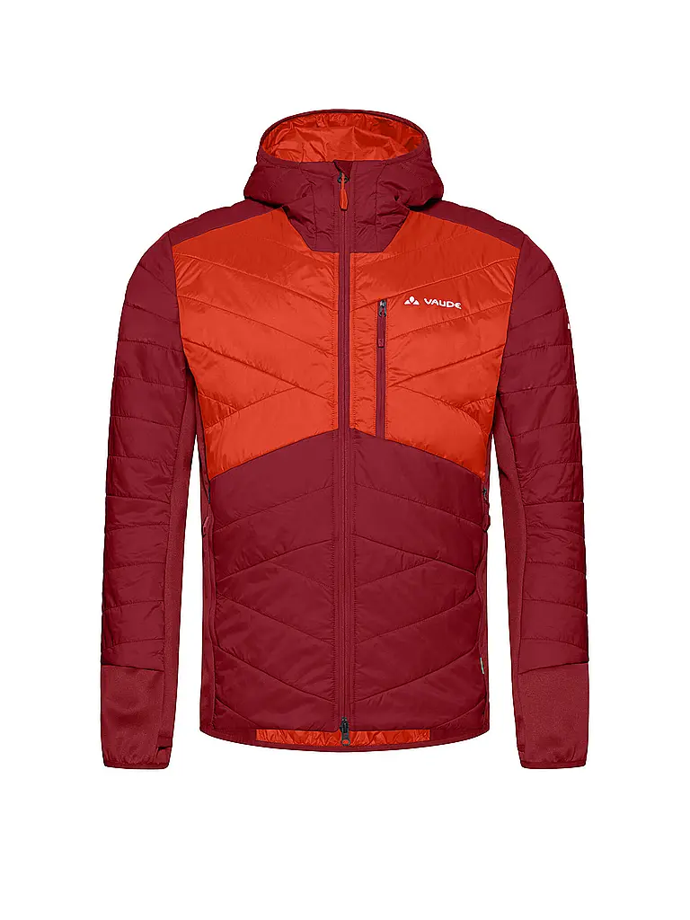 VAUDE | Herren Isojacke Sesvenna Hoodie | dunkelrot