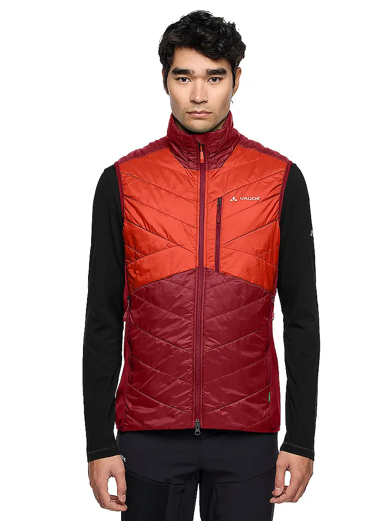 VAUDE | Herren Isoweste Sesvenna  | dunkelrot