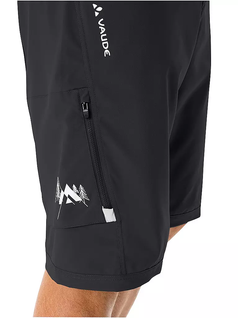 VAUDE | Herren Radshort Ledro | schwarz