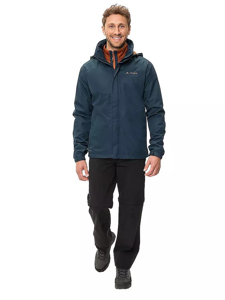 VAUDE | Herren Regenjacke Escape Light | dunkelblau