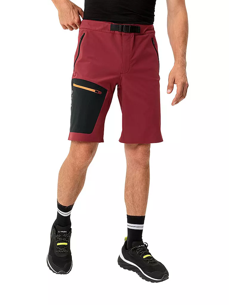 VAUDE | Herren Short Badile | dunkelrot