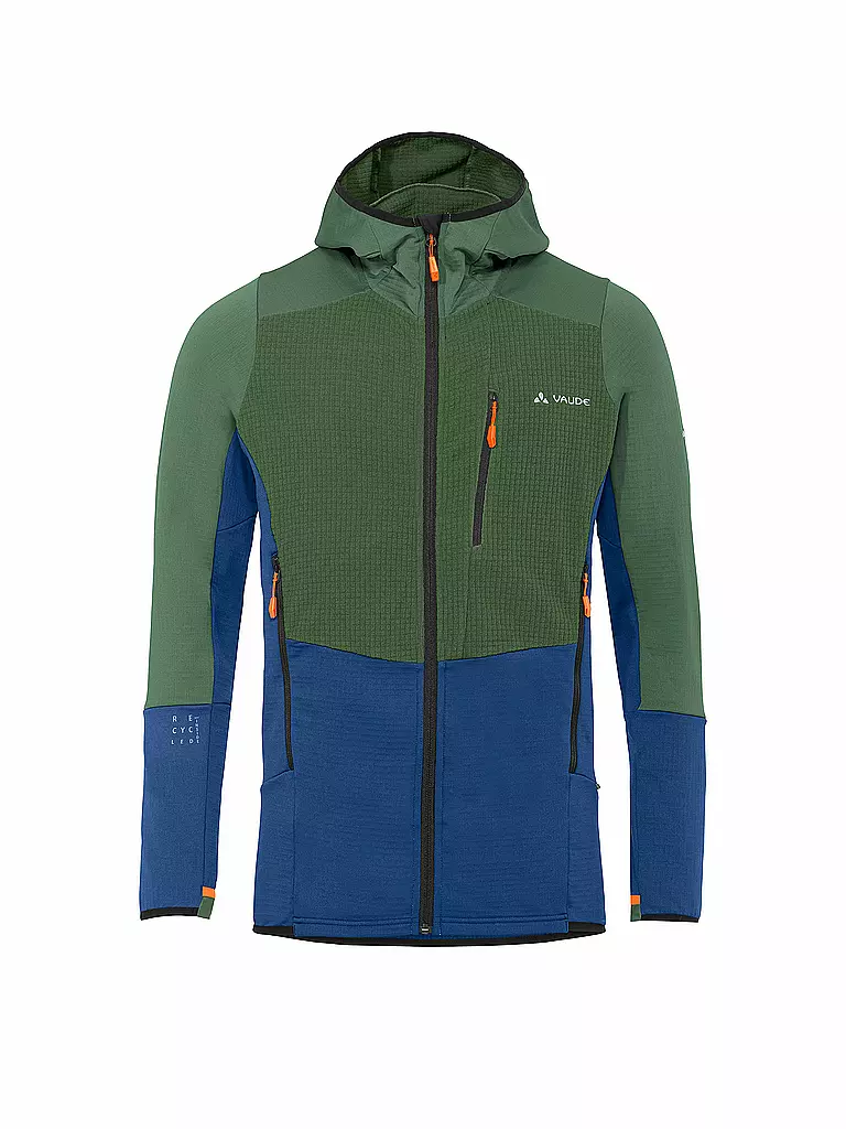 VAUDE | Herren Touren Fleecejacke Monviso Grid Fleece | olive