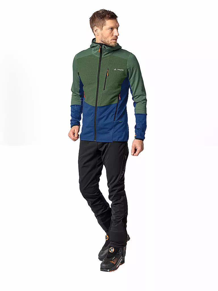 VAUDE | Herren Touren Fleecejacke Monviso Grid Fleece | olive