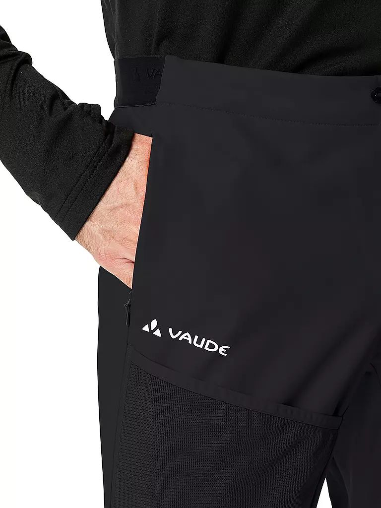 VAUDE | Herren Touren Softshellhose Larice Light | schwarz