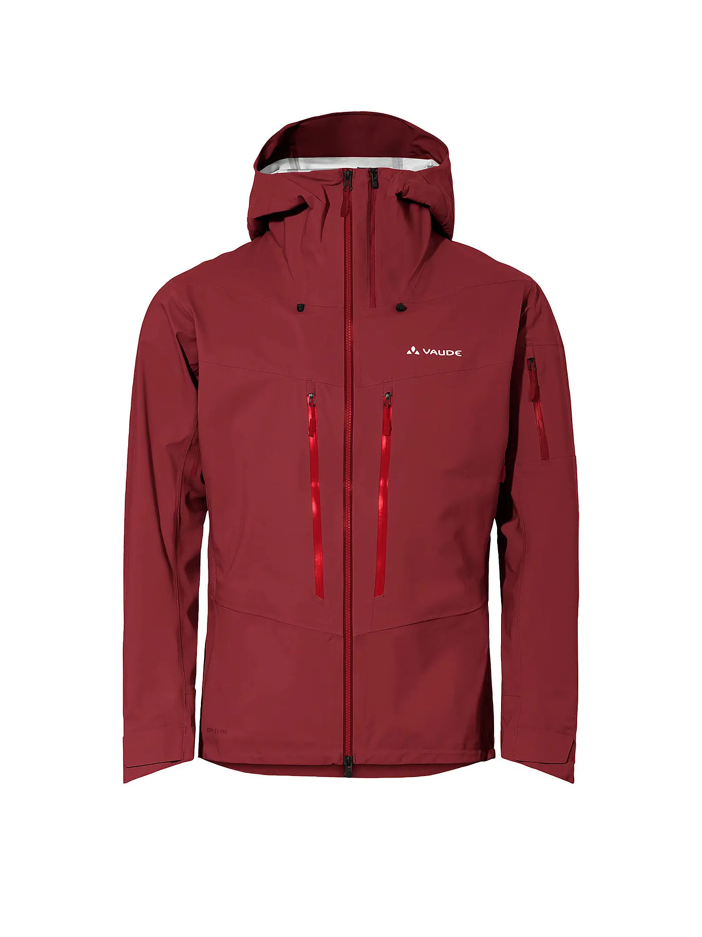 VAUDE | Herren Tourenjacke Monviso 3L | dunkelrot