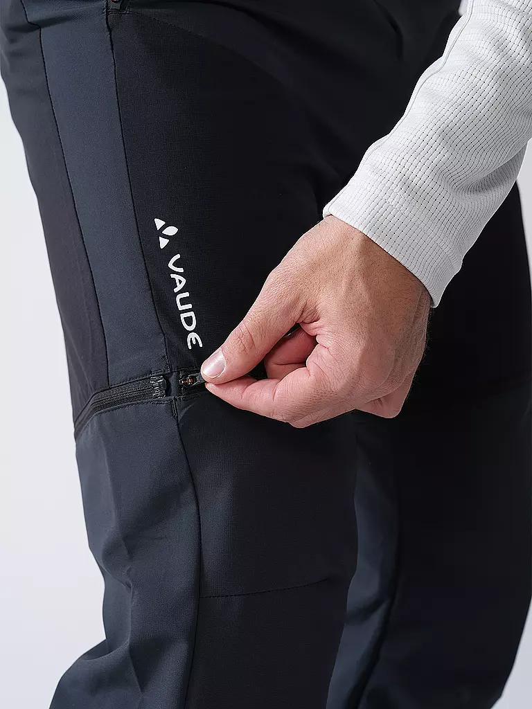 VAUDE | Herren Wanderhose Elope ZipOff | schwarz