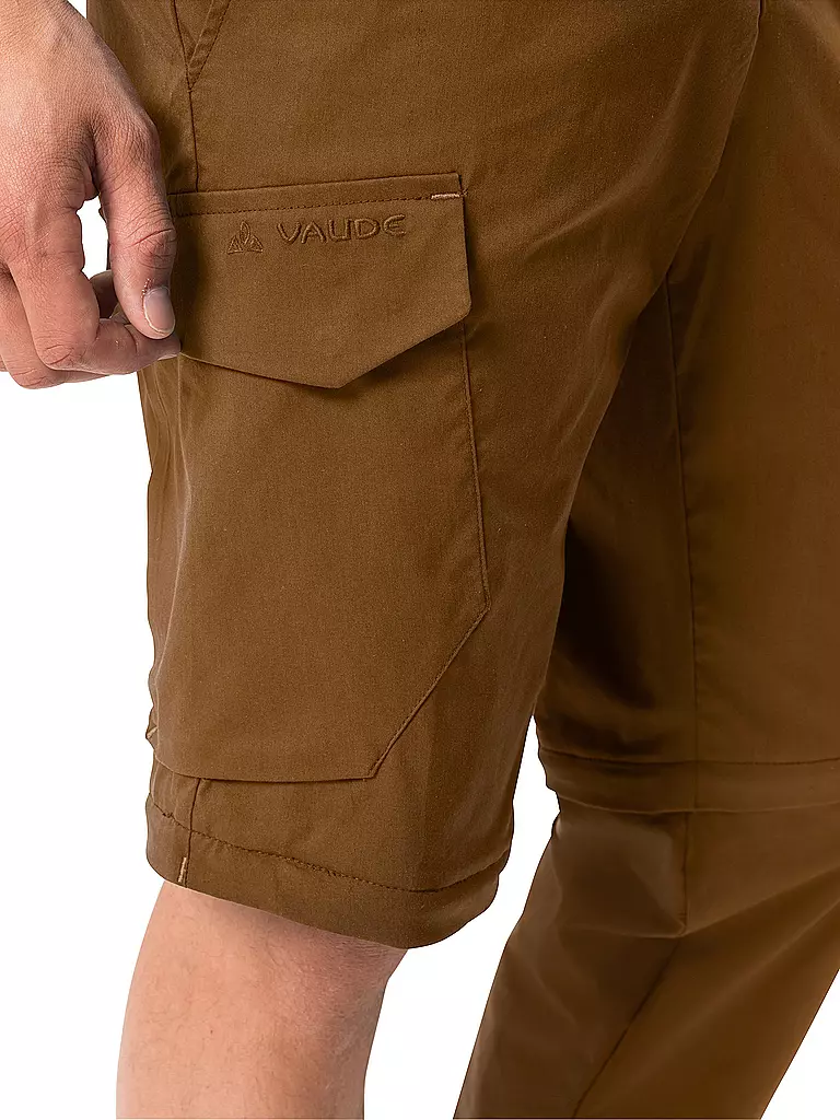 VAUDE | Herren Wanderhose Neyland Zip-Off | kupfer