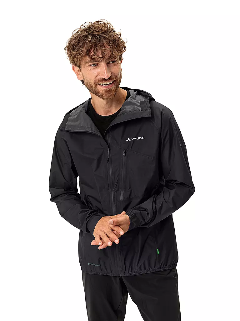 VAUDE | Herren Wanderjacke Scopi 2,5L Hoodie | schwarz