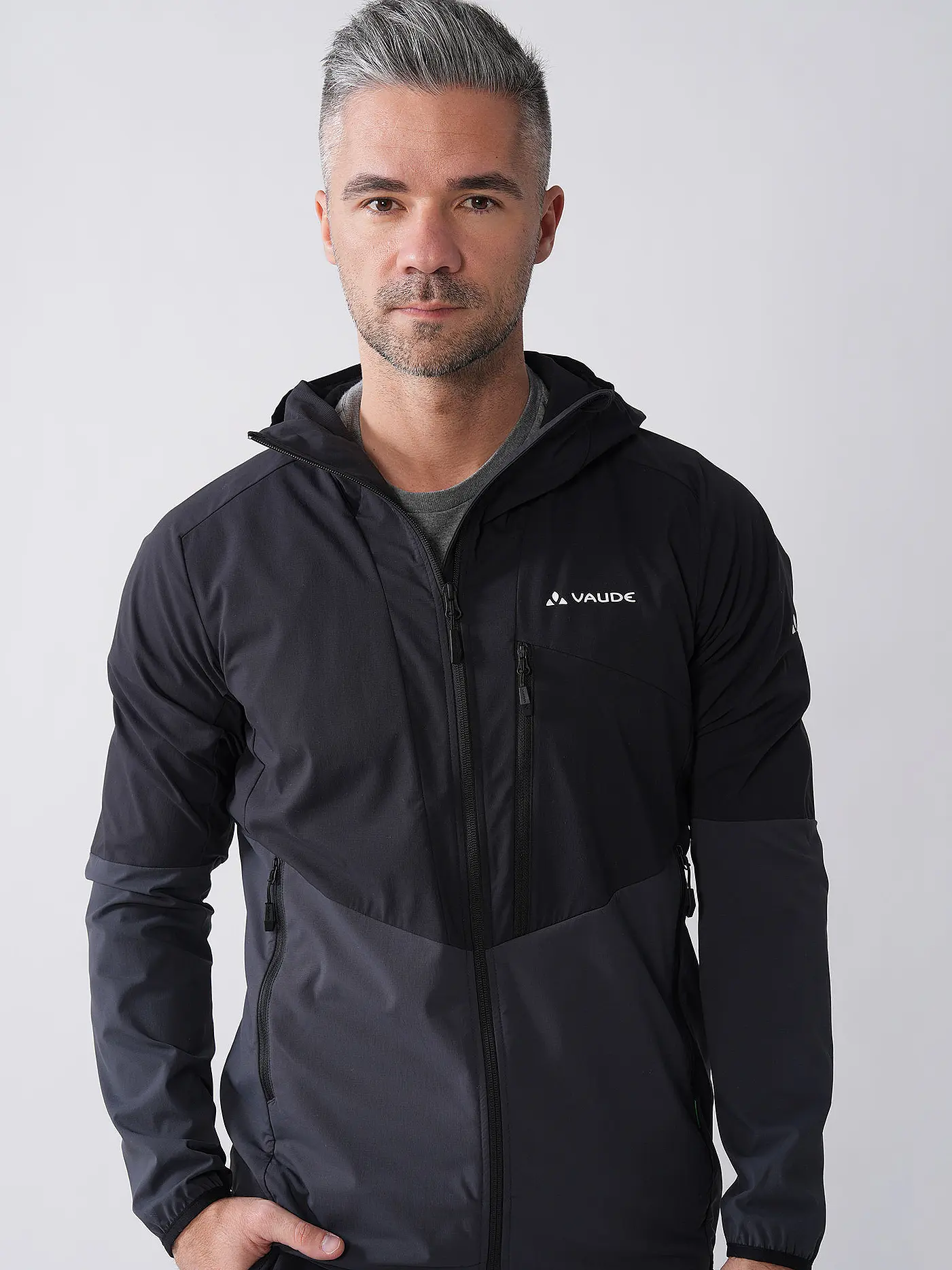 VAUDE | Herren Wanderjacke Tekoa Hoodie | schwarz