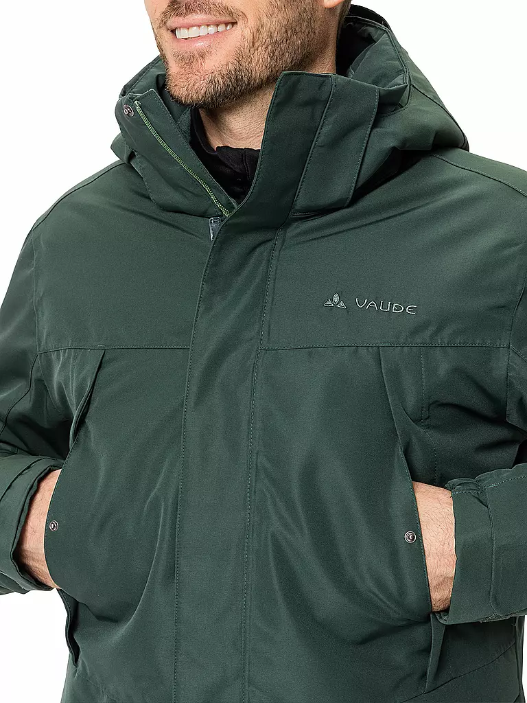 VAUDE | Herren Winterparka Idris | dunkelgrün