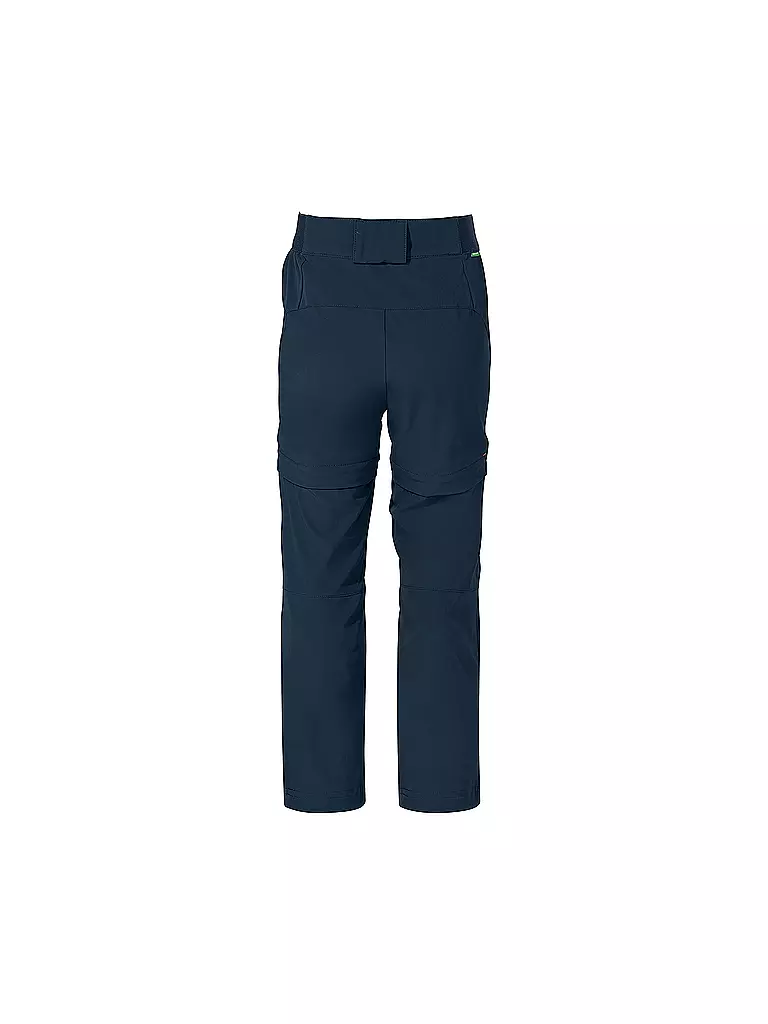 VAUDE | Kinder Wanderhose Slim Fit Zip-Off | blau