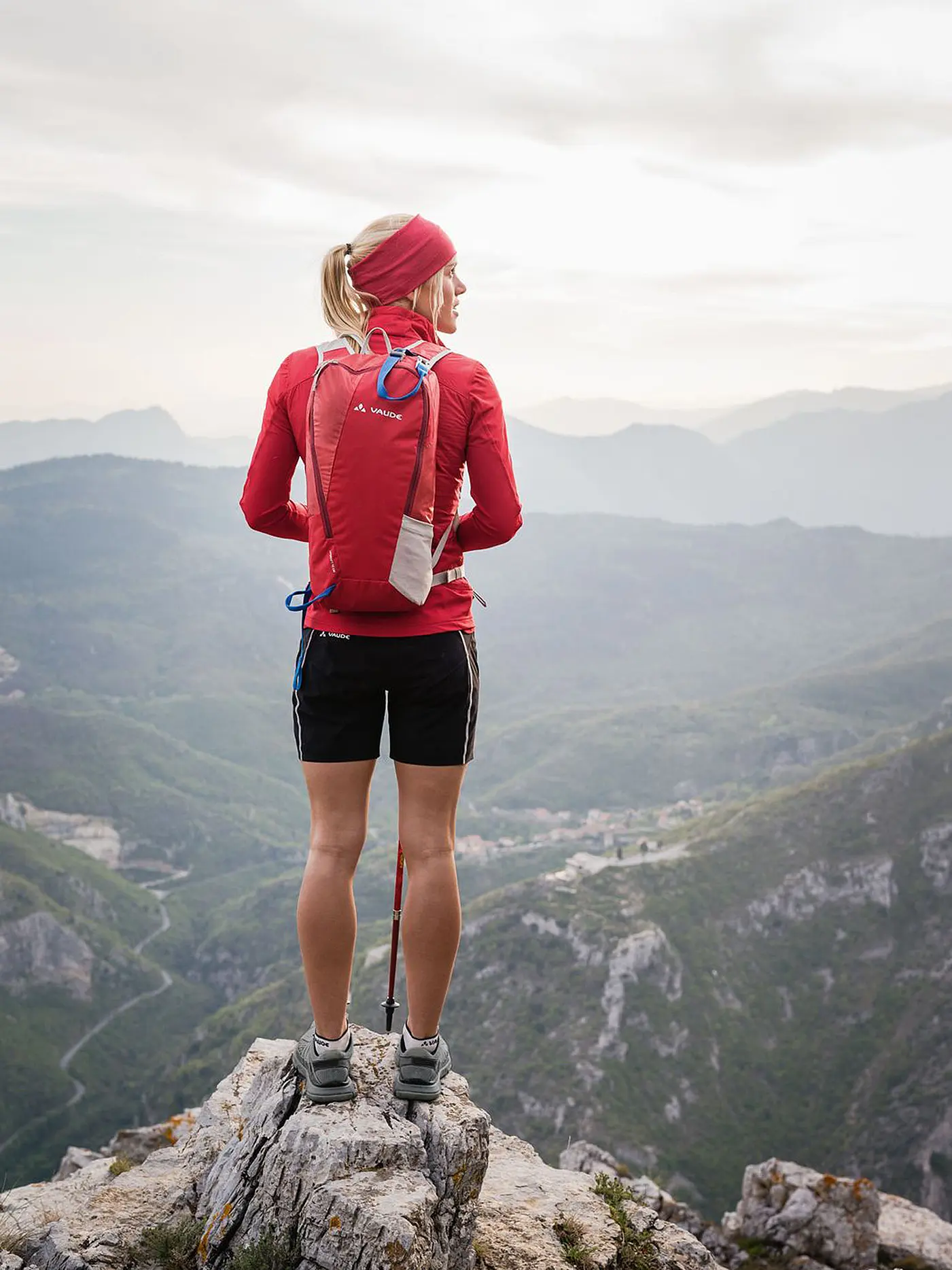 VAUDE | Stirnband Cassons MerinoStirnband Cassons Merino | rot