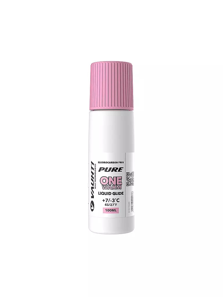 VAUHTI | Skiwachs Pure One Warm Liquid Glide 100ml | pink