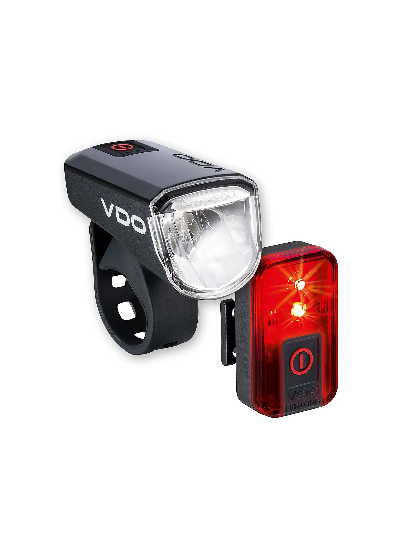 VDO | Fahrrad-Beleuchtungsset Eco Light M30 StVZO | schwarz