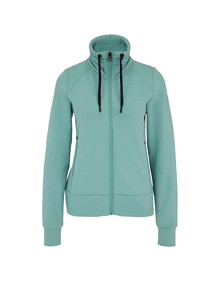 Venice Beach Damen Fitnessjacke Florence petrol