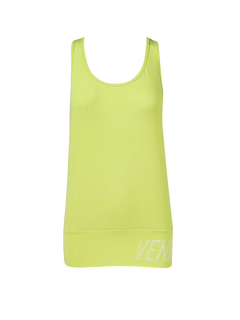 VENICE BEACH Damen Fitnesstank Carlotte DMEL gelb | S