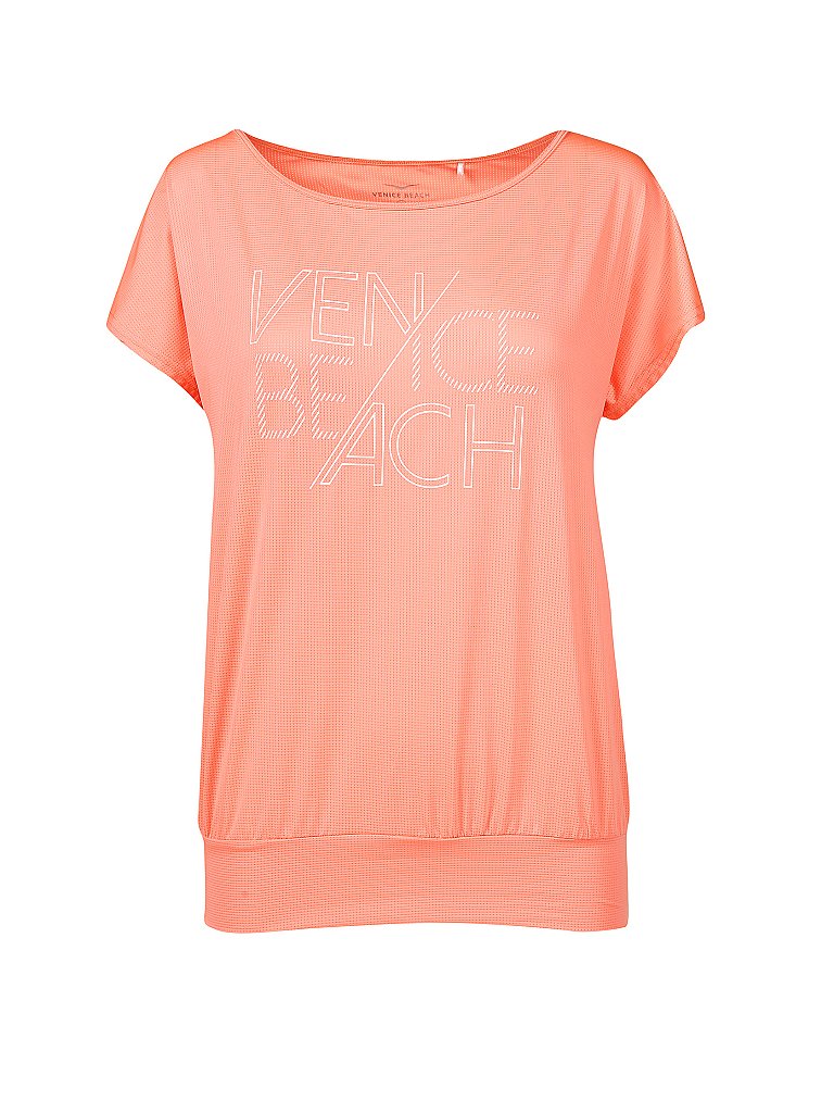 VENICE BEACH Damen Fitnessshirt Mia orange | S