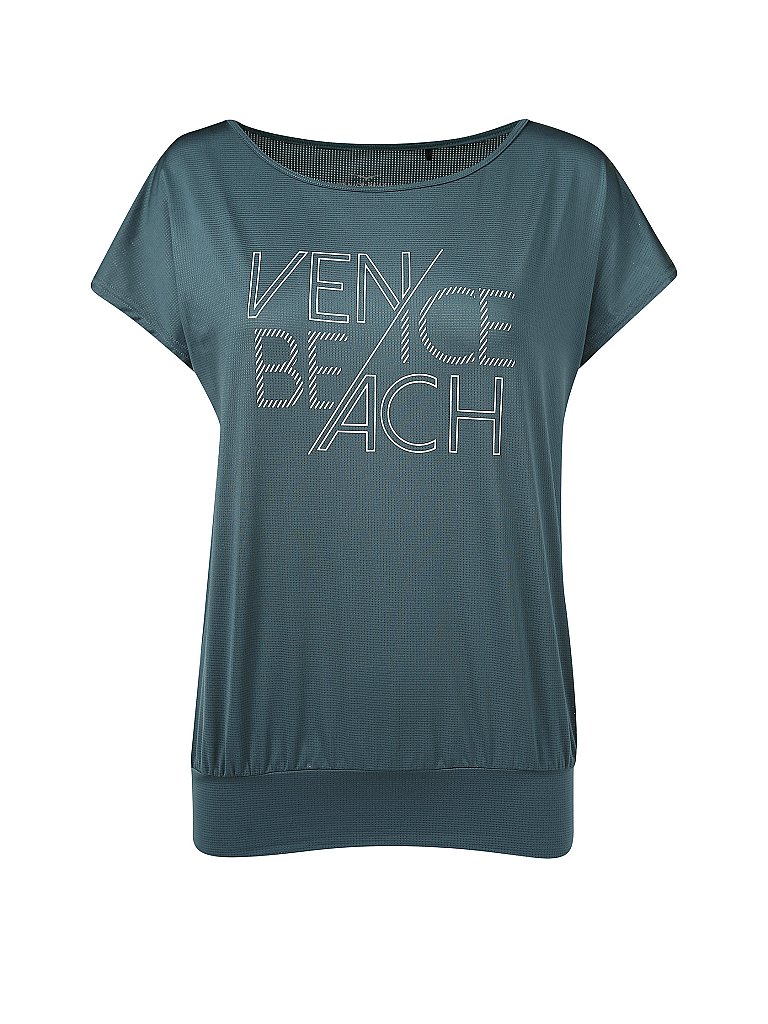 VENICE BEACH Damen Fitnessshirt Mia petrol | S