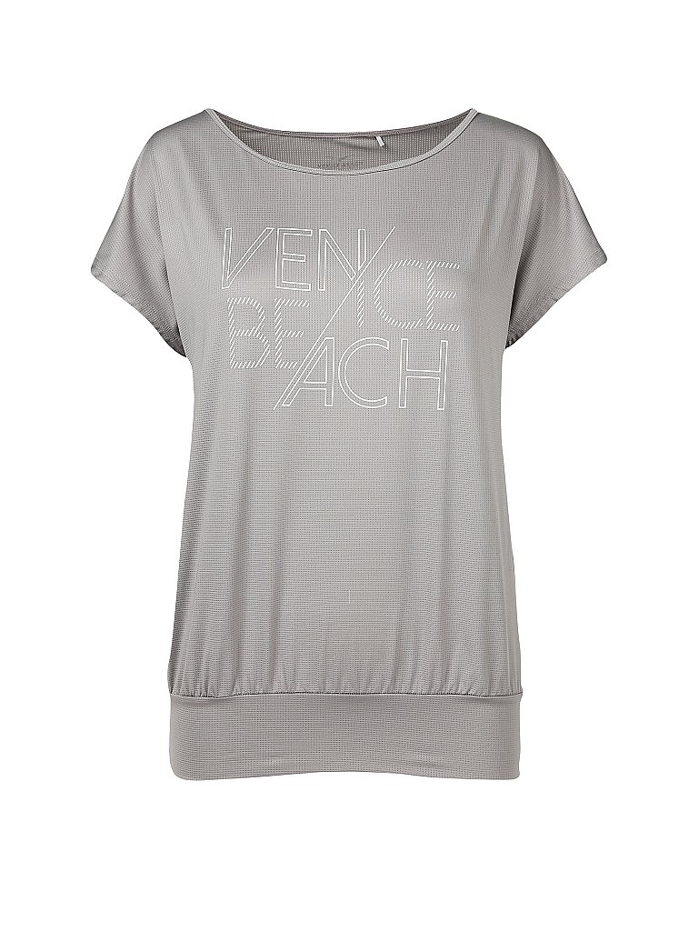 VENICE BEACH Damen Fitnessshirt Mia grau | M