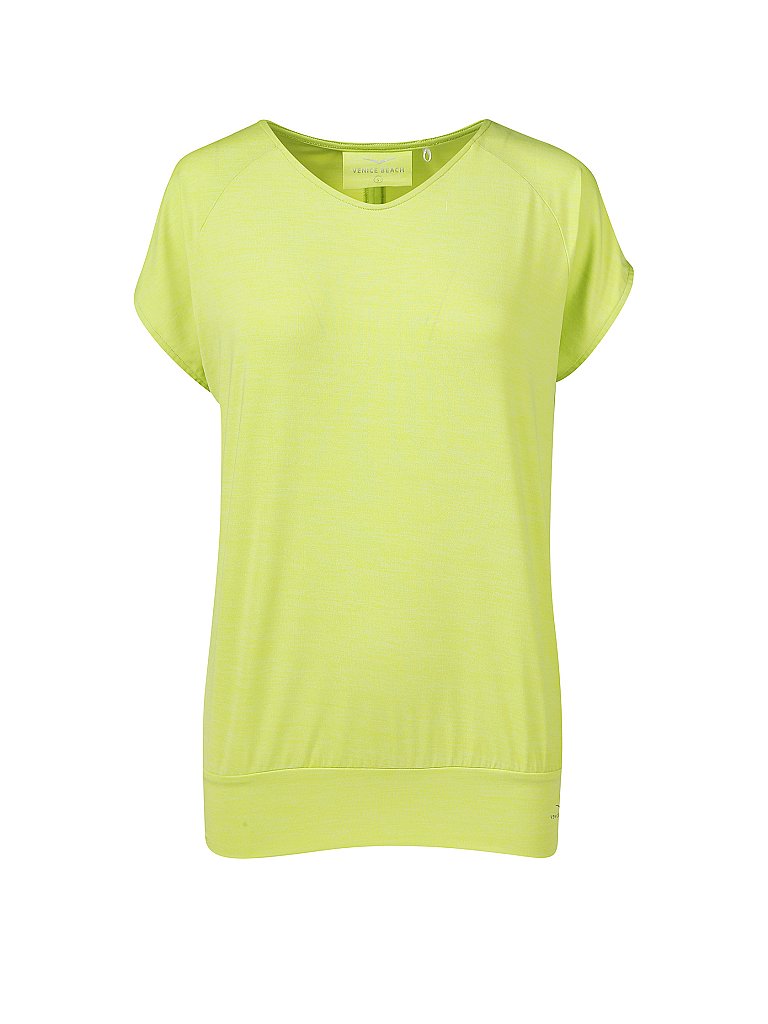 VENICE BEACH Damen Fitnessshirt Sui gelb | S