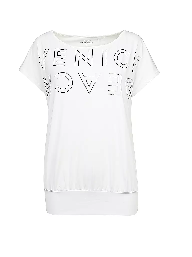 VENICE BEACH | Damen Fitness-Shirt Mia | weiss