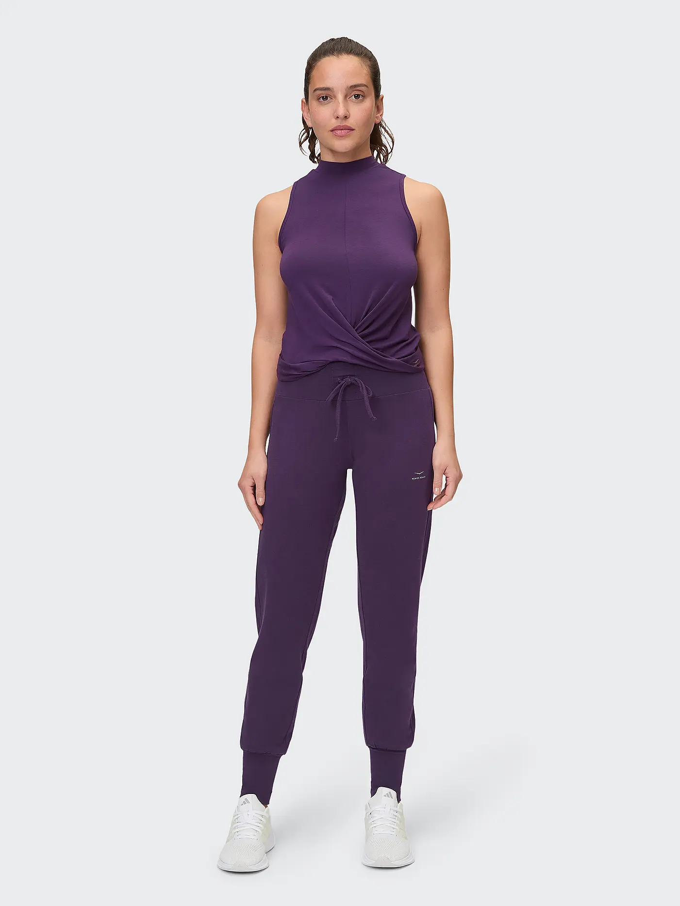 VENICE BEACH | Damen Fitnesshose Uma | lila