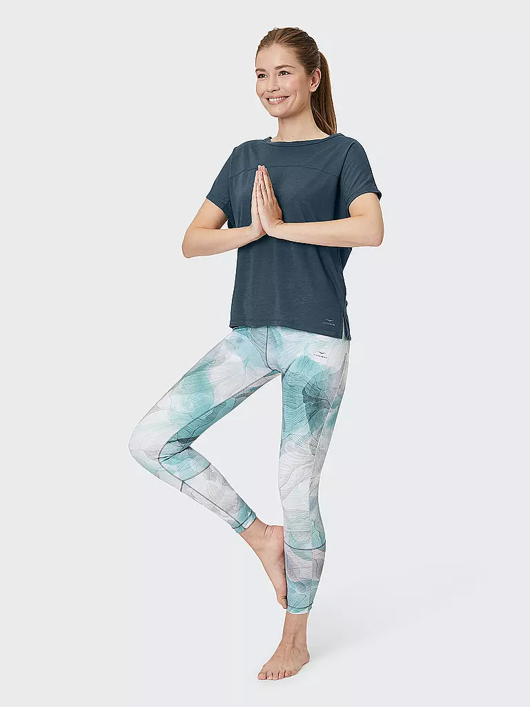 VENICE BEACH | Damen Fitnessshirt Kayla | dunkelgrün