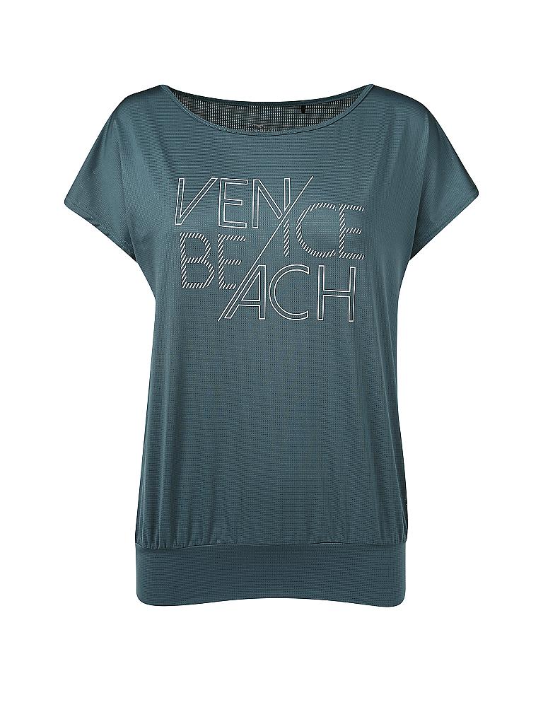 VENICE BEACH | Damen Fitnessshirt Mia | petrol