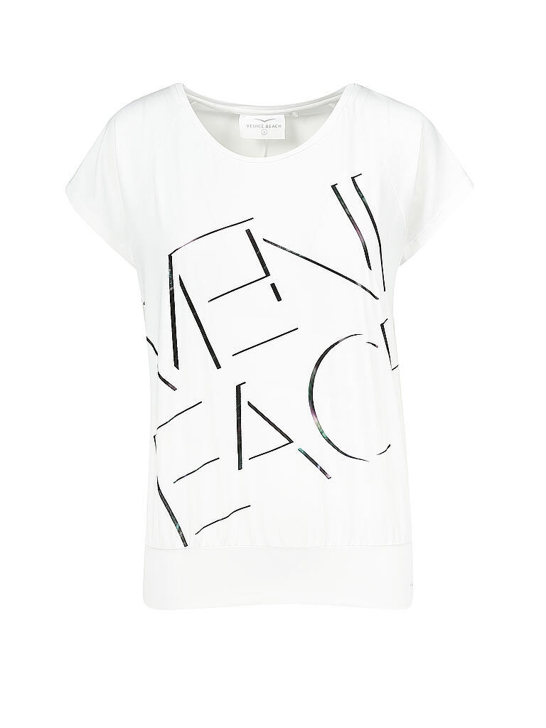 VENICE BEACH | Damen Fitnessshirt Nobel | weiß
